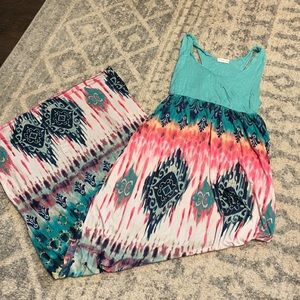 MATERNITY Pinkblush Maxi Dress; Size M